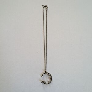 Semicircle Pendant Necklace